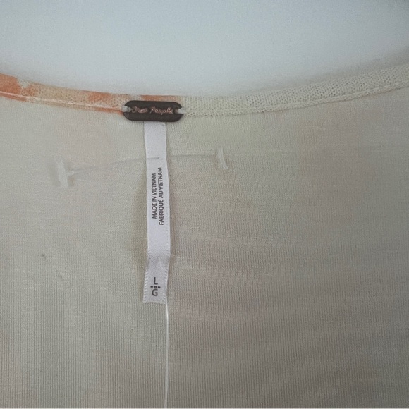 Free People It’s Fate MIDI Floral Print Dress Yellow Custard Combo Size Large - Picture 7 of 16